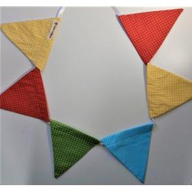 Bandeirola Triangular Xadrez
