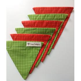 Bandeirola Triangular Xadrez Natal